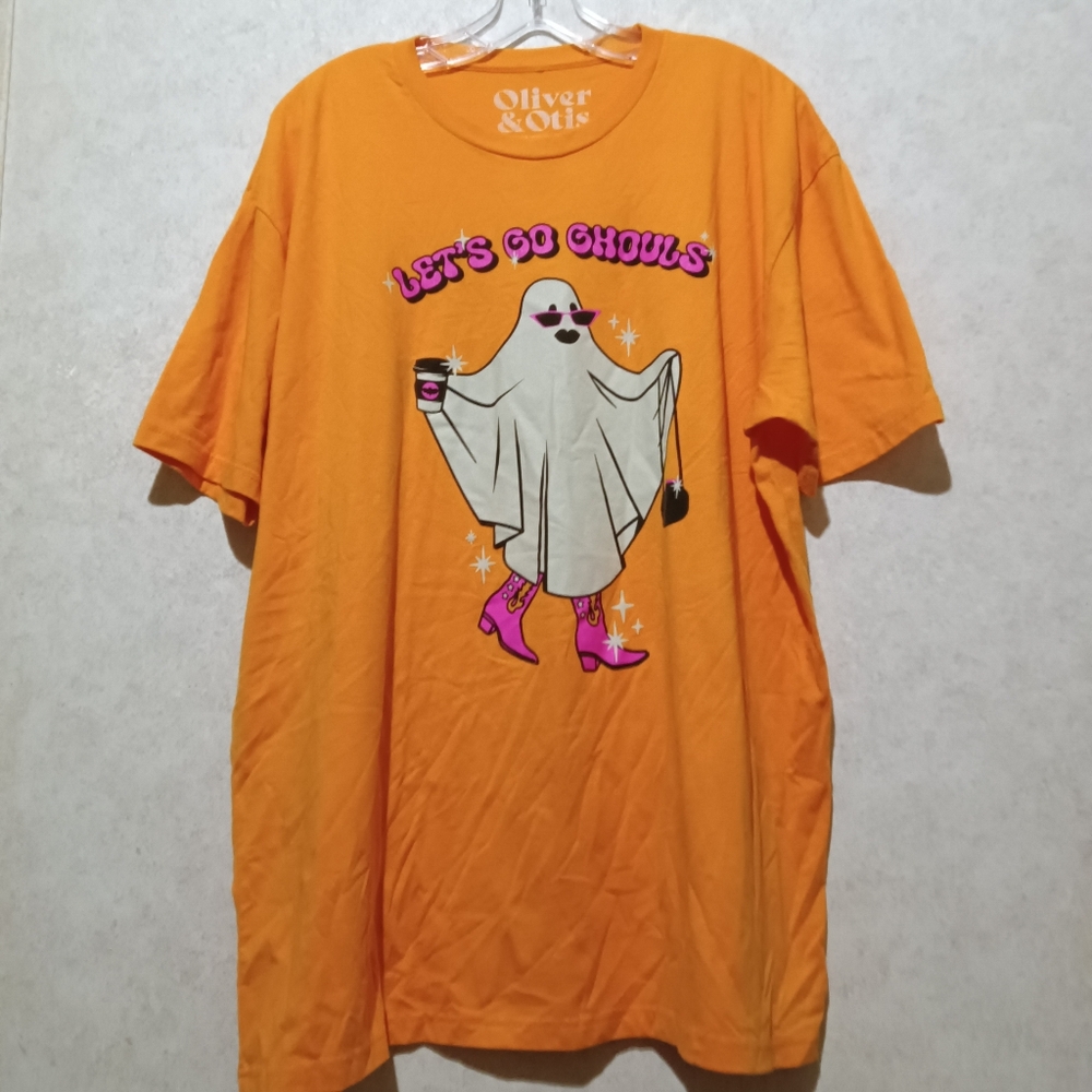 Oliver & Otis "Let's Go Ghouls" T-shirt size XXL